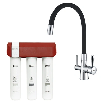 Смеситель для кухни Lemark Comfort LM3075C086 + фильтр Optima для очистки воды (комплект) купить в отделе магазина Экономстрой