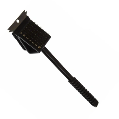 Щетка для чистки гриля со скребком на длинной ручке 80-012 купить в отделе магазина Экономстрой