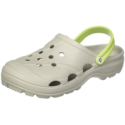 Сабо мужские Ола, дымчато-серый/салатовый  р. 42 купить в отделе магазина Экономстрой