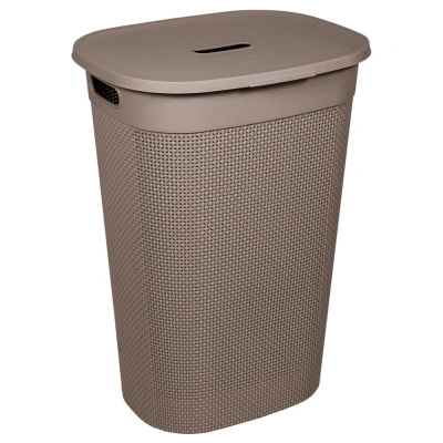 Корзина для белья Oslo, шоколадный мокко, 55 л купить в отделе магазина Экономстрой