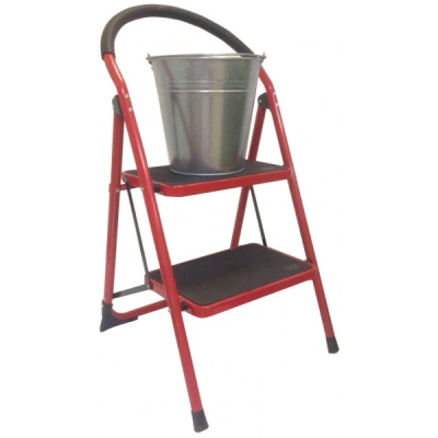 Стремянка COMFORT 2 ступени ширина ступени 24 см, 4,3 кг  купить в отделе магазина Экономстрой