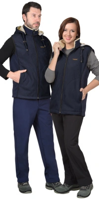 Жилет утепленный "Сириус-Техно", синий, размер 96-100 купить в отделе магазина Экономстрой