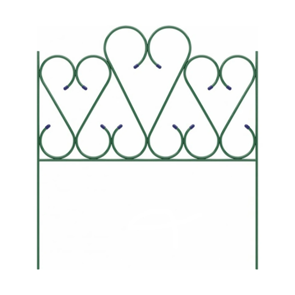 картинка Забор декоративный Амурный, зеленый, 95х85 см (1 шт) от магазина Экономстрой