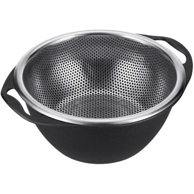 Набор Regent Inox Linea Pronto, дуршлаг, миска с ручками, 2 предмета, 19 см (93-PRO-37-19) купить в отделе магазина Экономстрой
