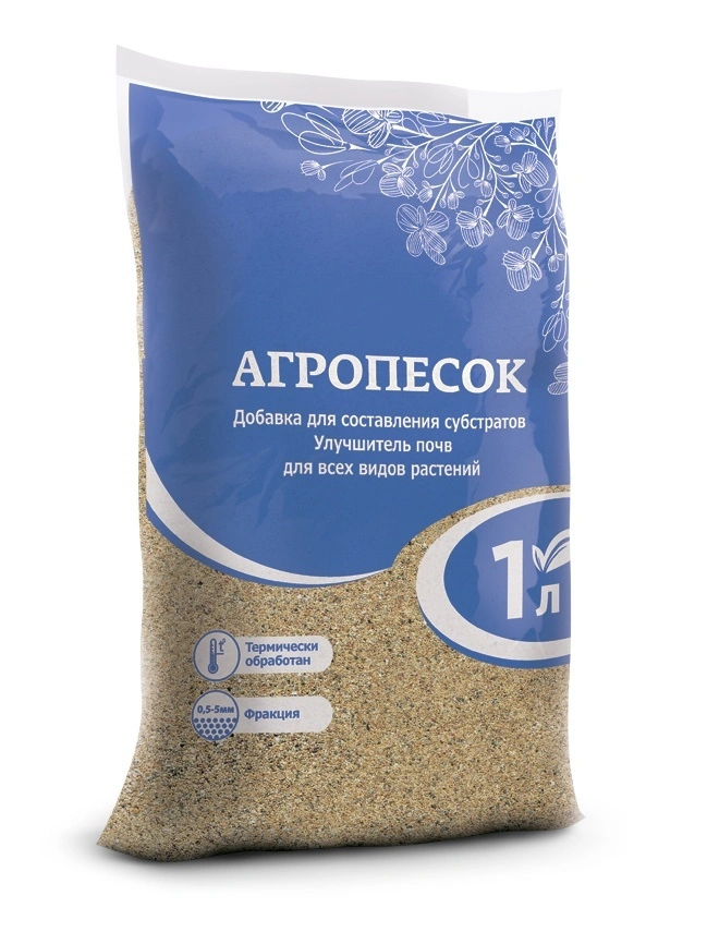 Агропесок 1 л Долина Плодородия 00155279 купить в отделе Дренаж магазина Экономстрой