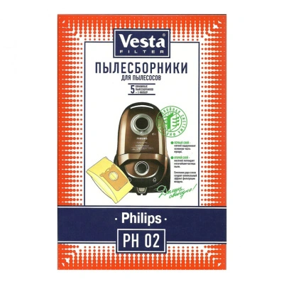 Пылесборники Vesta для пылесосов Philips PH 02 купить в отделе магазина Экономстрой