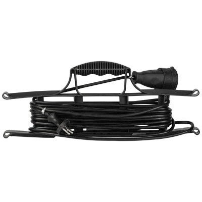 Удлинитель на рамке Эра, Green Line, ПВС 2х1, 10А/2200Вт, IP44, без заземления, 10 м купить в отделе магазина Экономстрой