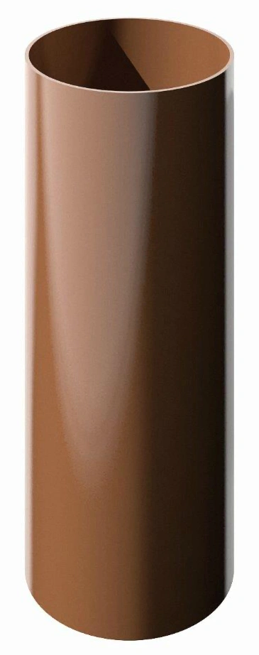 Труба водосточная ТЕХНОНИКОЛЬ ПВХ 82 мм, 3 м, коричневая купить в отделе Водосточные системы магазина Экономстрой