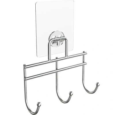 Планка с 3 крючками на силиконовом креплении Kleber Lite купить в отделе магазина Экономстрой