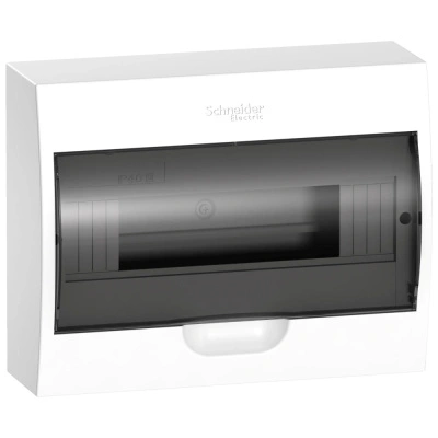 Корпус навесной (бокс распределительный) Systeme Electric City9 (IP40), ОП, 12 модулей, с прозрачной дверцей, 200х256х94 мм купить в отделе магазина Экономстрой