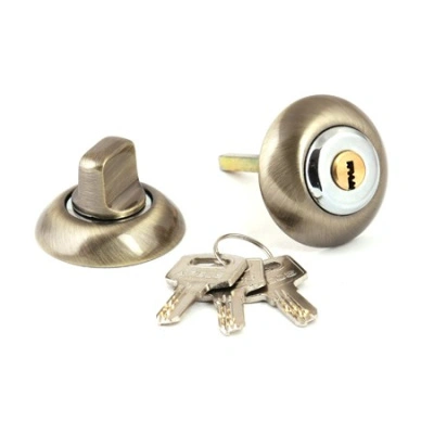 Фиксатор с замком Megapolis WC-K-0803-AB купить в отделе магазина Экономстрой