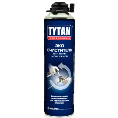 Очиститель монтажной пены Tytan Эко, 500 мл купить в отделе магазина Экономстрой