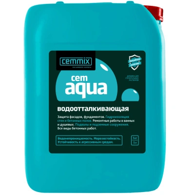 Водоотталкивающая добавка Cemmix CemAqua 5 л