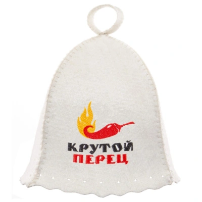 Шапка Банная линия, Эко, &quot;Крутой перец&quot;