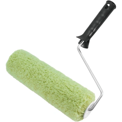 Валик для нанесения шпаклевки Black Edition, полиакрил, бюгель 6 мм, ворс 18 мм, d 42 мм, 180 мм купить в отделе магазина Экономстрой