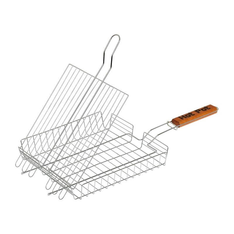 Решетка-гриль глубокая облегченная Boyscout, 25х25 cм купить в отделе Решетки, шампуры магазина Экономстрой