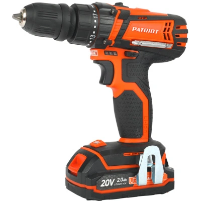 Аккумуляторная дрель-шуруповерт Patriot BR 203UES 180201203, 20 В (2х2 Ач) купить в отделе магазина Экономстрой