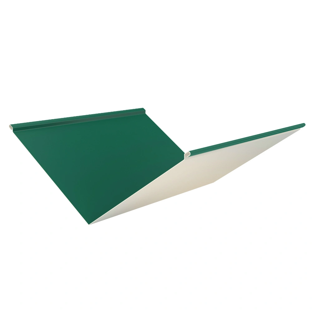 Ендова 160х160х0,5 мм, 2 м, темно-зеленая (RAL 6005) купить в отделе Фурнитура кровельная магазина Экономстрой