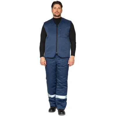 Жилет утепленный "Универсал", темно-синий, размер 96-100 (48) купить в отделе магазина Экономстрой