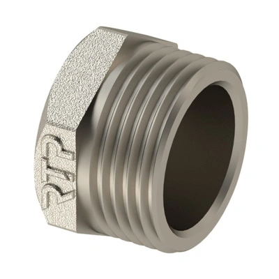 Заглушка латунная, наружная резьба, RTP (РосТурПласт) 34865, G 1/2" купить в отделе магазина Экономстрой