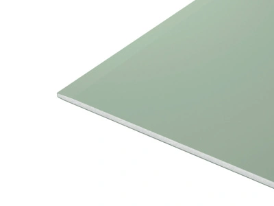 Гипсокартон Knauf (ГСП Н2 ПЛУК 12,5-1200-2500) влагостойкий, 2500х1200х12,5 мм