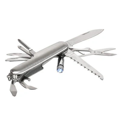 Мультиинструмент Boyscout, универсал, нержавеющая сталь, с фонариком,14 функций купить в отделе магазина Экономстрой