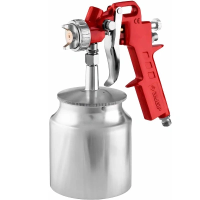 Краскопульт пневматический с нижним бачком Зубр МС Н200, 0,75 л