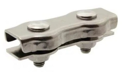 Зажим троса Госкреп Duplex, белый цинк, 2 мм (2 шт) купить в отделе магазина Экономстрой