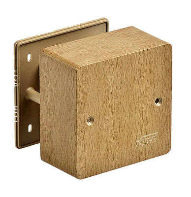 Коробка распаячная открытой проводки для кабель-каналов Тусо RUVinil (IP40) 65015-38М, 85х85х42 мм
