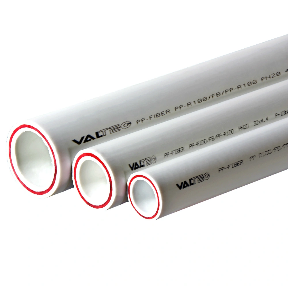 Труба полипропиленовая армированная стекловолокном Valtec PP-FIBER VTp.700.FB20.20, PN20, 4 м, 20х2,8 мм купить в отделе Полипропиленовые трубы магазина Экономстрой