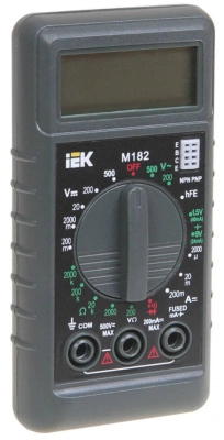 Мультиметр цифровой Compact M182 IEK