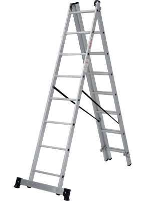 Лестница 3-секции 3х8 ступени, Новая Высота, NV1230/рабочая высота 5,68 м 1230308 купить в отделе магазина Экономстрой