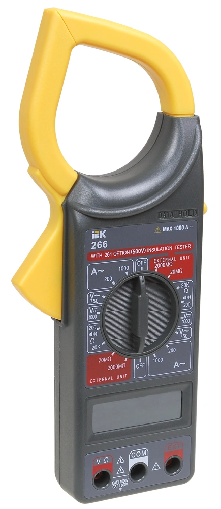 Токоизмерительные клещи Expert 266 IEK купить в отделе Токоизмерительные инструменты магазина Экономстрой