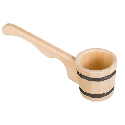 Ковш бондарный с горизонтальной ручкой, TM Бацькина баня, 0,5 л купить в отделе магазина Экономстрой