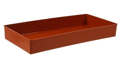 Ящик для рассады PROTEX ПРОФИ, терракотовый, 40х17,5х5 см