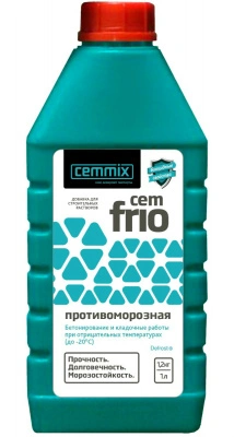 Жидкость противоморозная Cemmix CemFrio 1 л