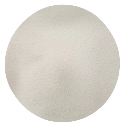 Салфетка Ваниль ПВХ-071-41, белый, D=38 см