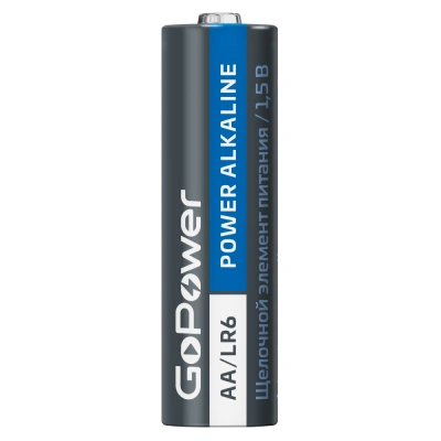 Батарейка щелочная GoPower Alkaline LR6 - BL1 / АА, 1,5V (1 шт)