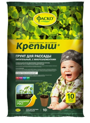 Грунт для рассады 10л Крепыш ФАСКО® купить в отделе магазина Экономстрой