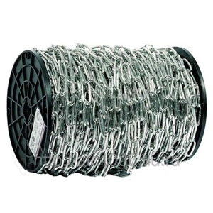 картинка Цепь длиннозвенная оцинкованная DIN 5685-3, 2 мм от магазина Экономстрой