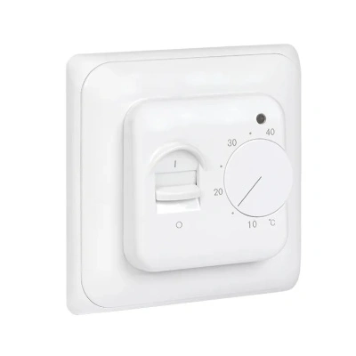Терморегулятор механический EKF для теплых полов, 16 А, 230 В, белый, mtt-2 купить в отделе магазина Экономстрой