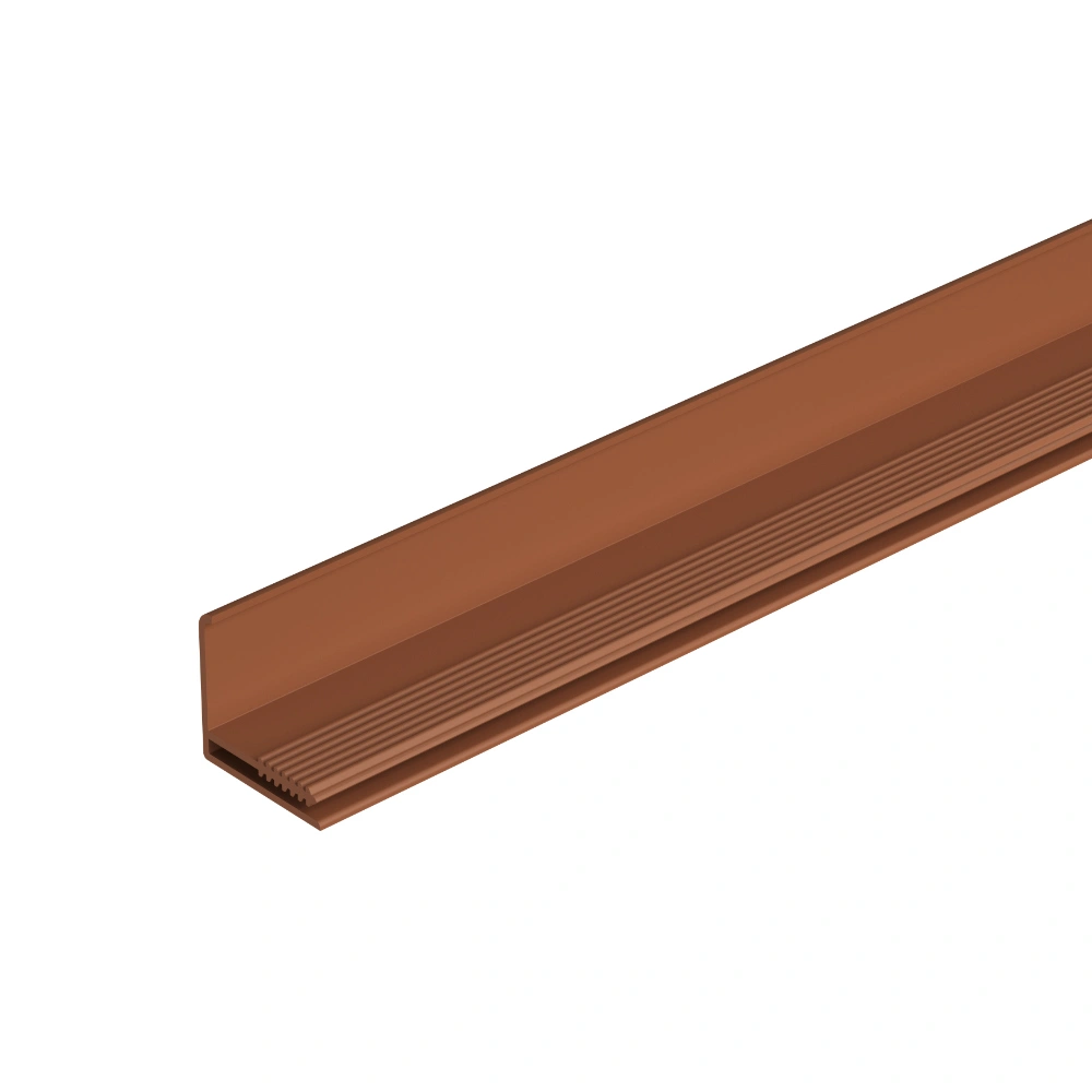 L-профиль к фасадной панели Docke 35х3050 мм каштановый купить в отделе Комплектующие для сайдинга магазина Экономстрой
