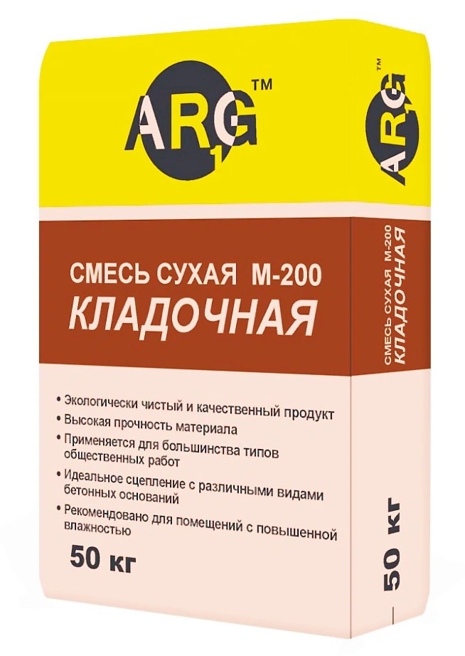 картинка Сухая смесь М-200 ARG, 50 кг от магазина Экономстрой