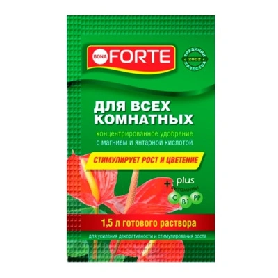 Удобрение Красота Bona Forte, для комнатных растений, 10 мл
