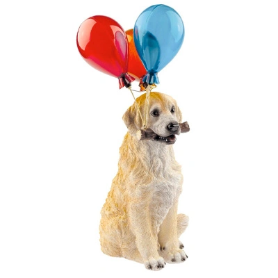 Светильник садовый ЭРА ERASF22-05, на солнечных батареях, Золотистый ретривер, 48 см купить в отделе магазина Экономстрой