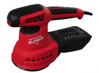 Эксцентриковая шлифмашина (ЭШМ) Elitech МШЭ 0412Э, 400 Вт