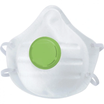 Респиратор (полумаска фильтрующая), формованная модель "Исток" с клапаном выдоха, FFP1, 892507 купить в отделе магазина Экономстрой