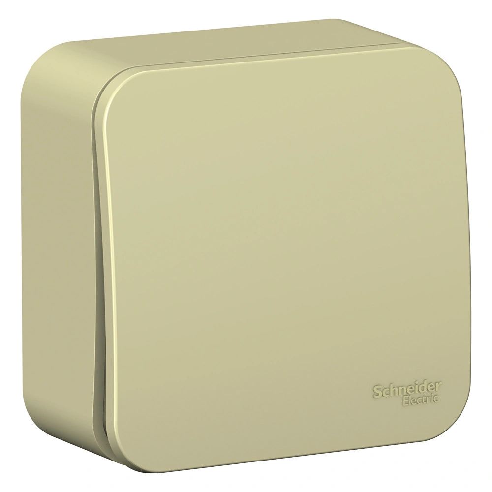 Переключатель Schneider Electric, Blanca, открытой установки, 1 клавишный, бежевый купить в отделе Выключатели, переключатели магазина Экономстрой