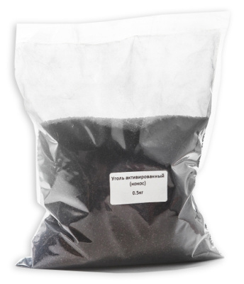 Уголь Кокосовый Активированный, 0,5 кг a01747