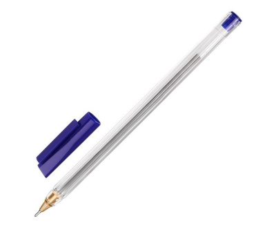 Ручка шариковая 0,7 мм синий масляная основа Россия 1044178 754249